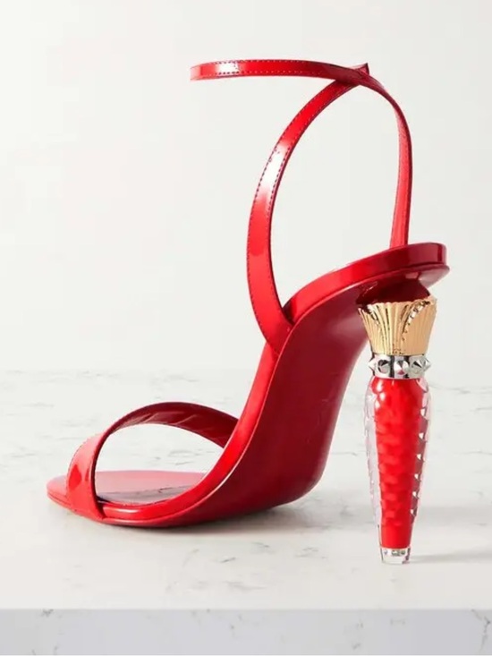 Christian Louboutin Shoes - Stunning! Christian Louboutin Red Patent Heels